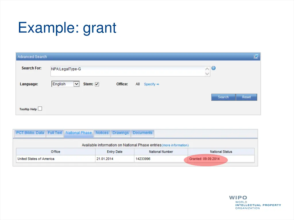 example grant 1