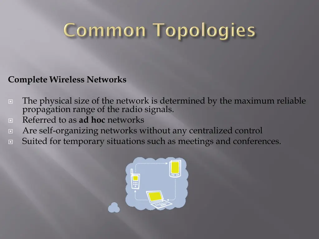 complete wireless networks