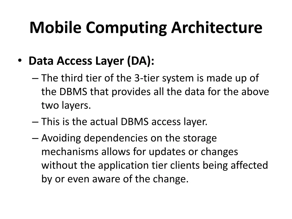 mobile computing architecture 3