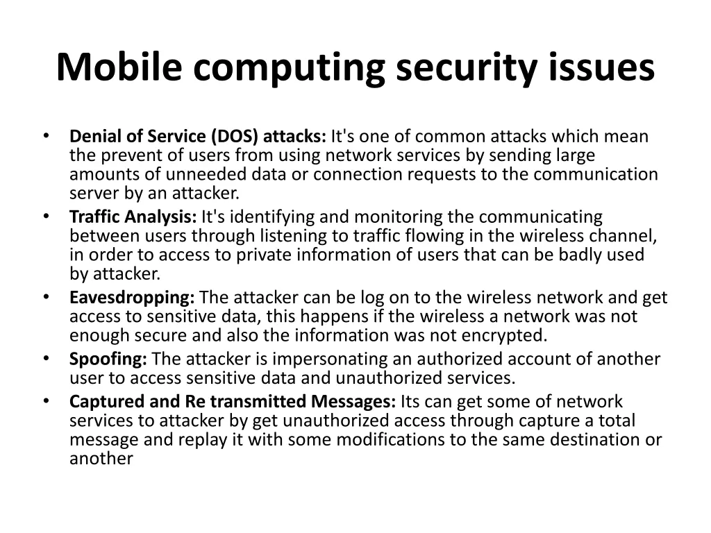 mobile computing security issues 1