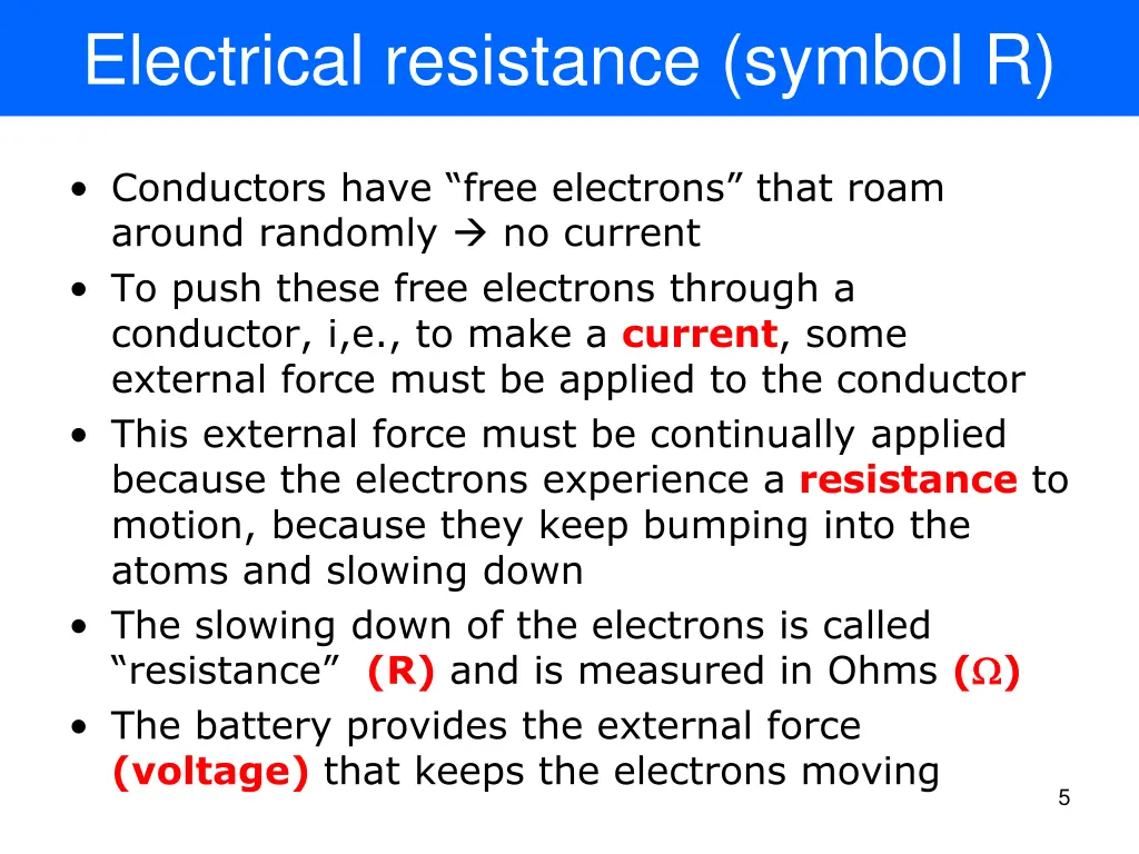 electrical resistance symbol r