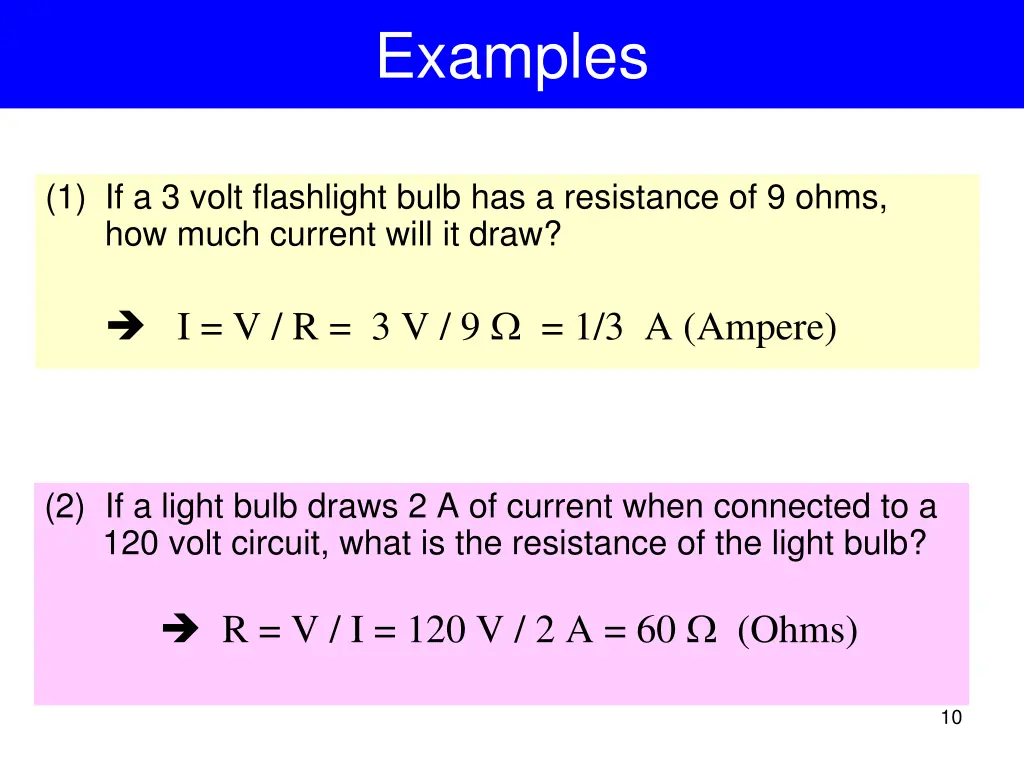 examples 1