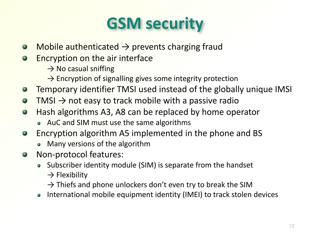 gsm security