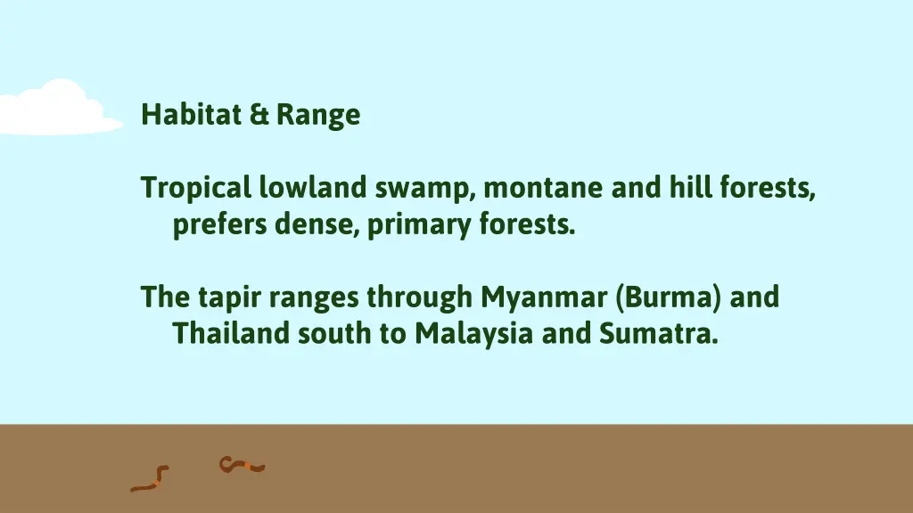 habitat range