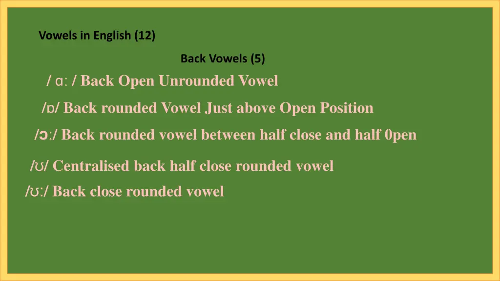 vowels in english 12 3