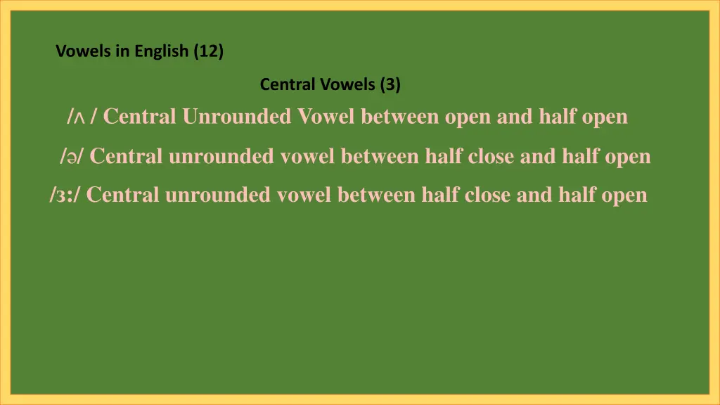 vowels in english 12 5