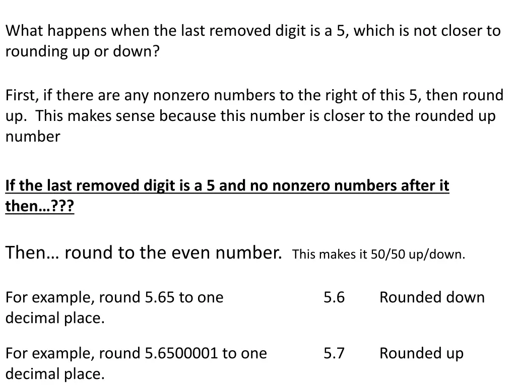 what happens when the last removed digit