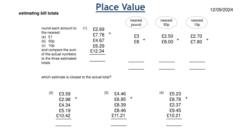 place value 2