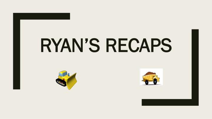 ryan s recaps ryan s recaps