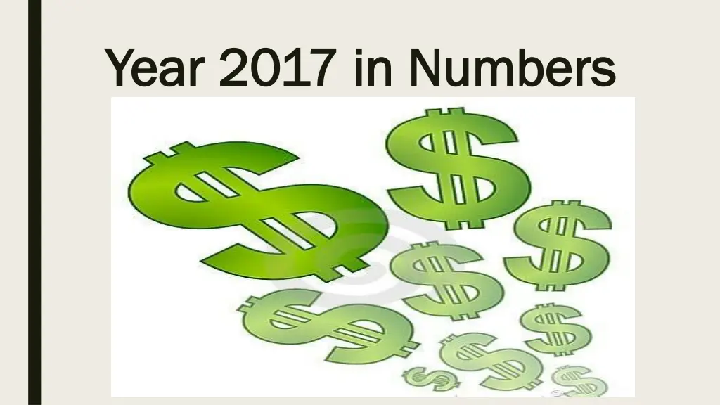 year 2017 in numbers year 2017 in numbers