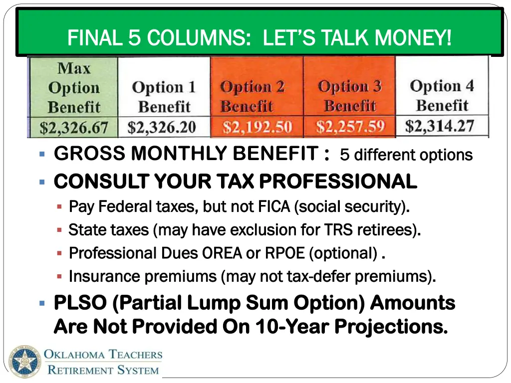 final 5 columns let s talk money final 5 columns