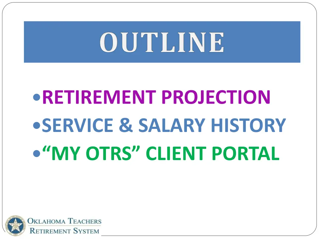 retirement projection service salary history