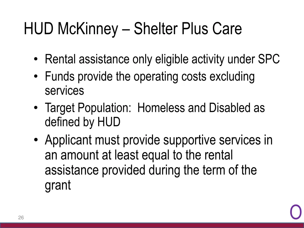 hud mckinney shelter plus care