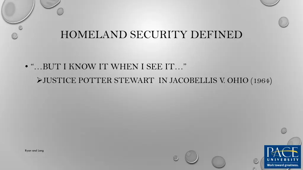 homeland security defined 1