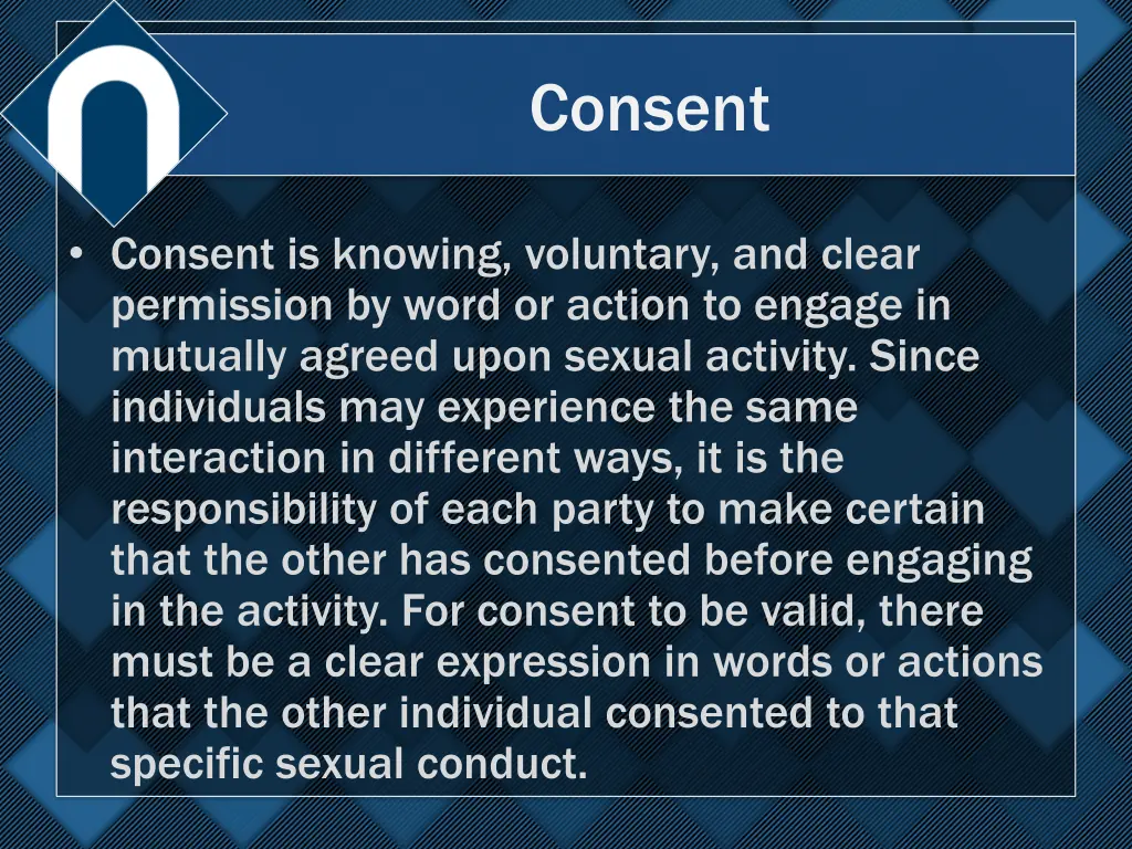 consent