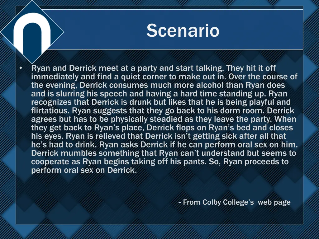 scenario