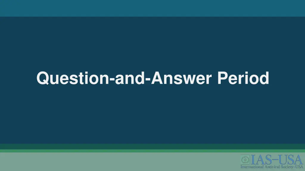 question and answer period