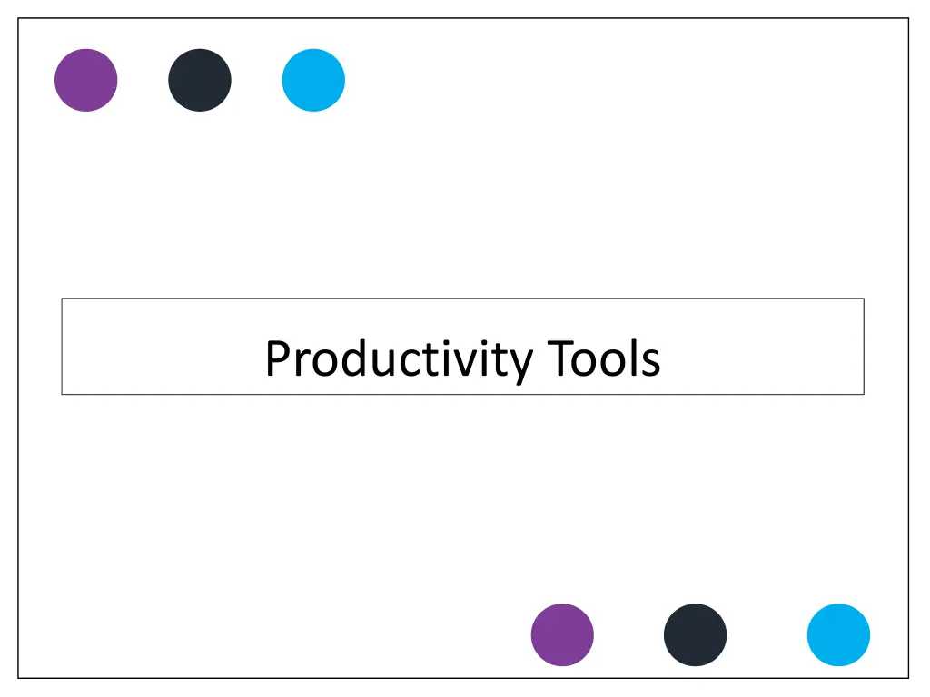 productivity tools