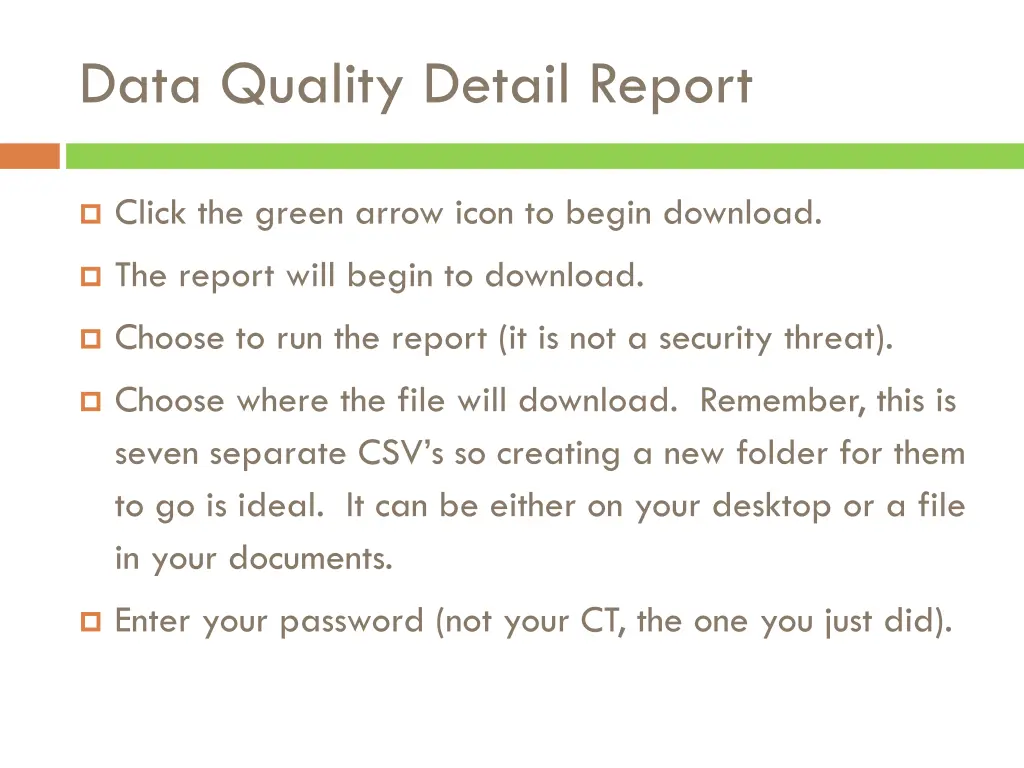 data quality detail report 3