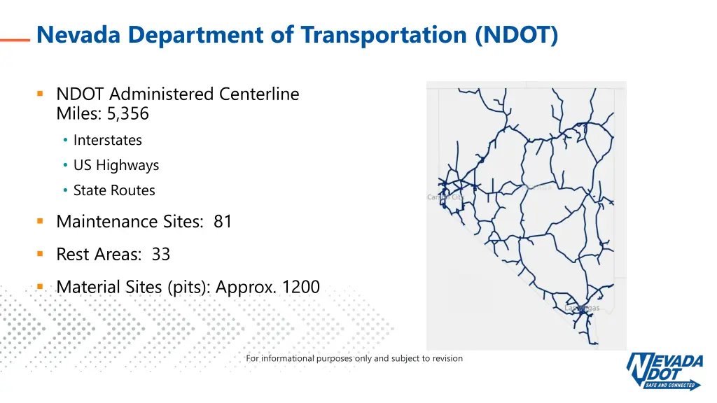 nevada department of transportation ndot 1