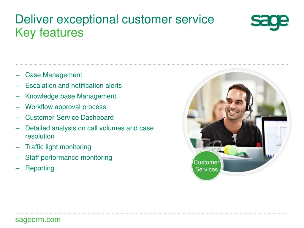 deliver exceptional customer service key features