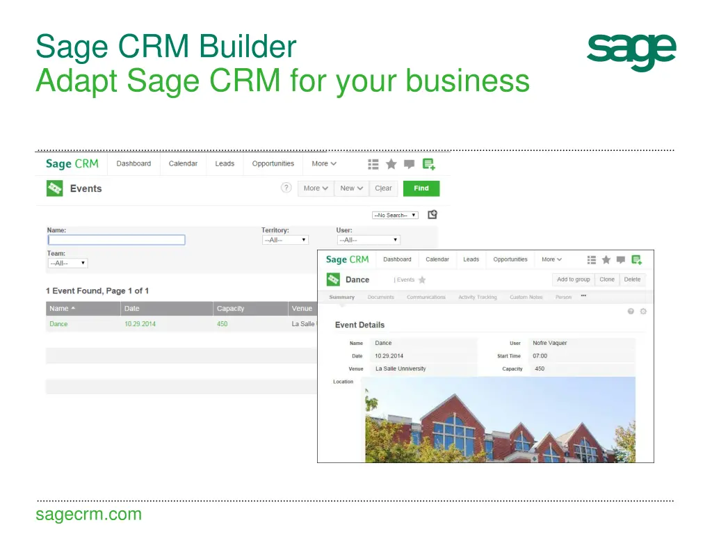 sage crm builder adapt sage crm for your business 2