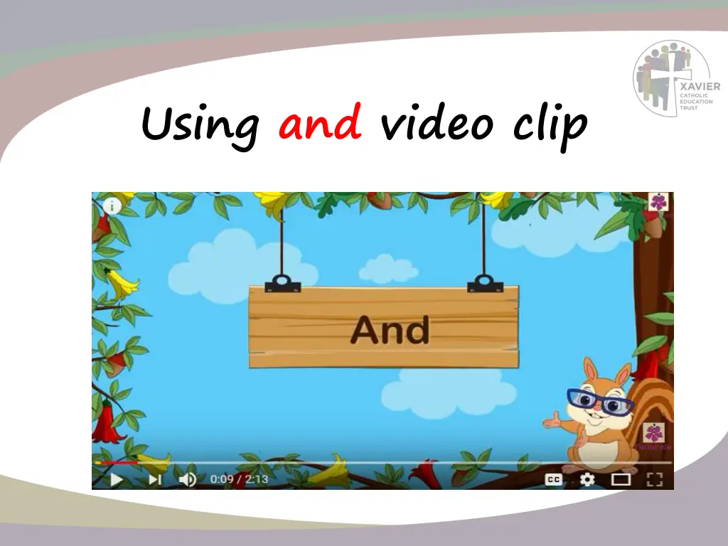 using and video clip