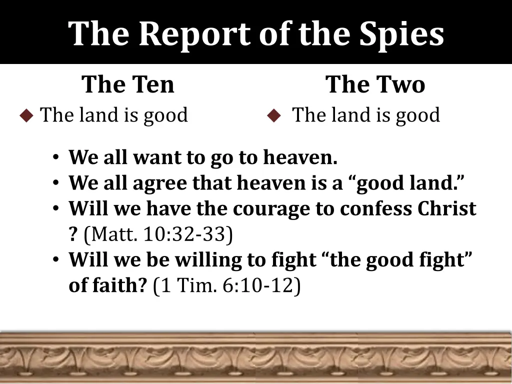 the report of the spies 1