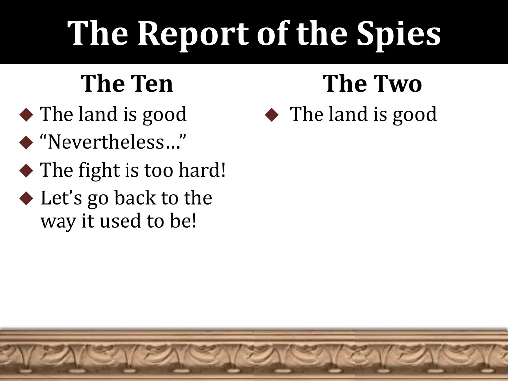 the report of the spies 6