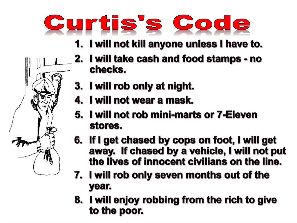 curtis s code