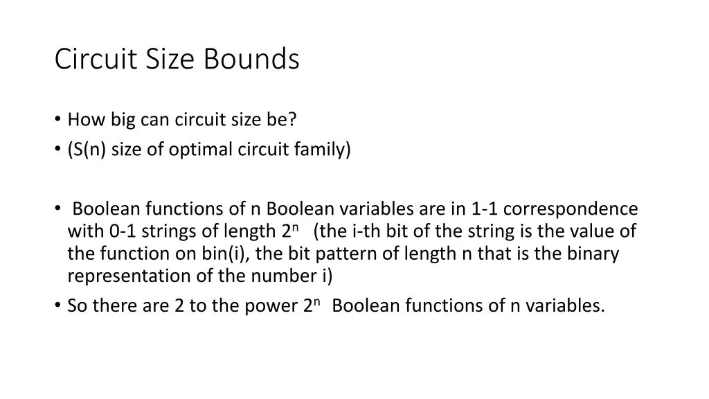 circuit size bounds 3