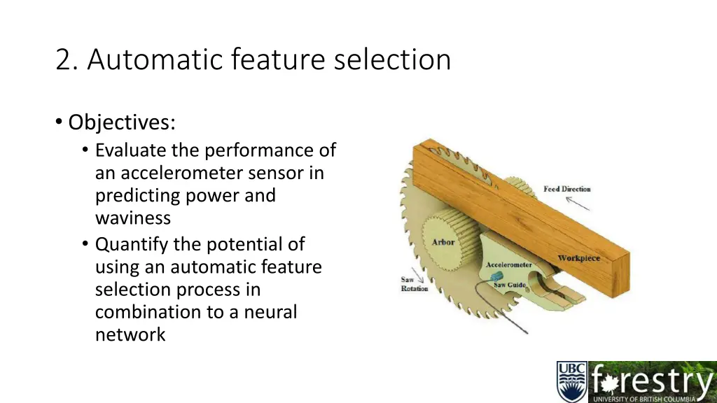 2 automatic feature selection