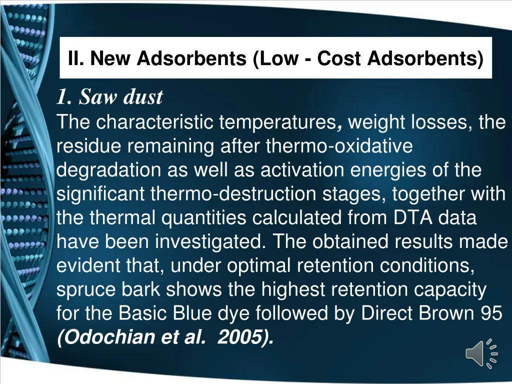 ii new adsorbents low cost adsorbents 12