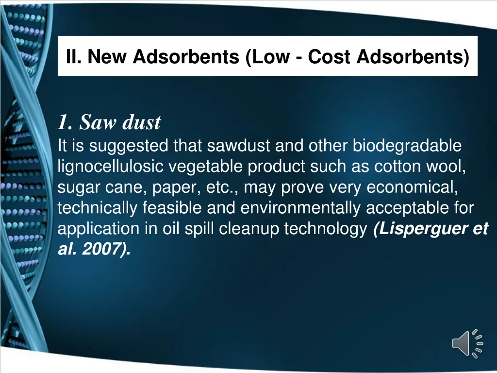 ii new adsorbents low cost adsorbents 15