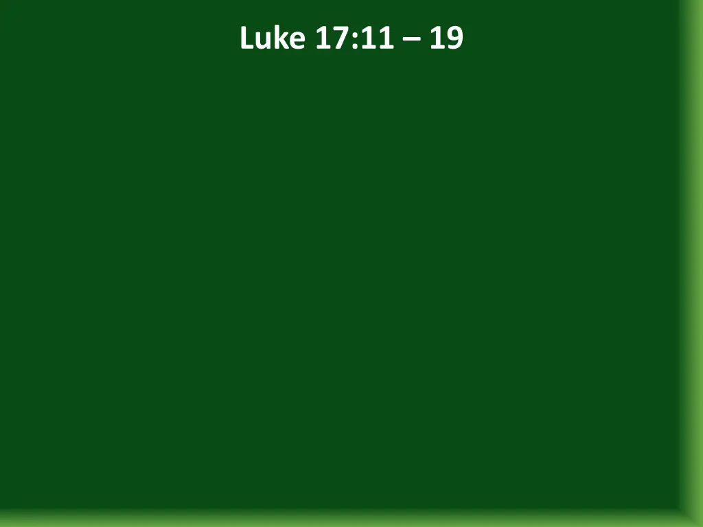 luke 17 11 19 2