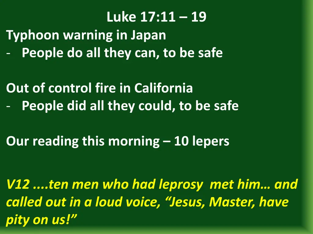 luke 17 11 19 8