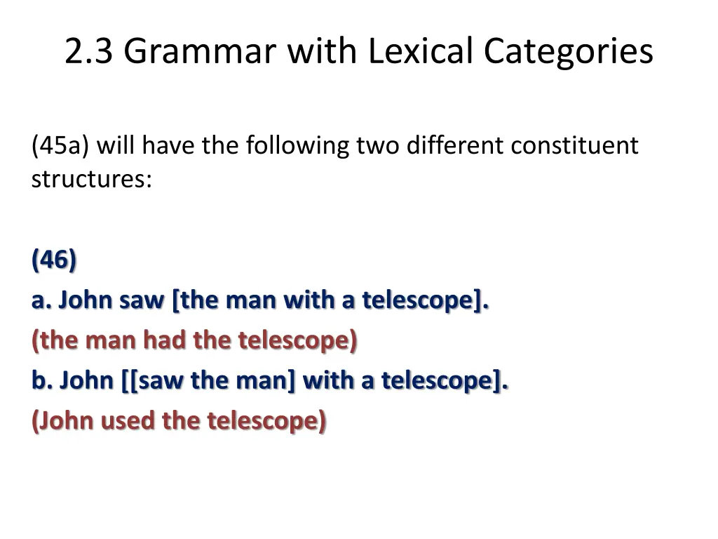 2 3 grammar with lexical categories 5