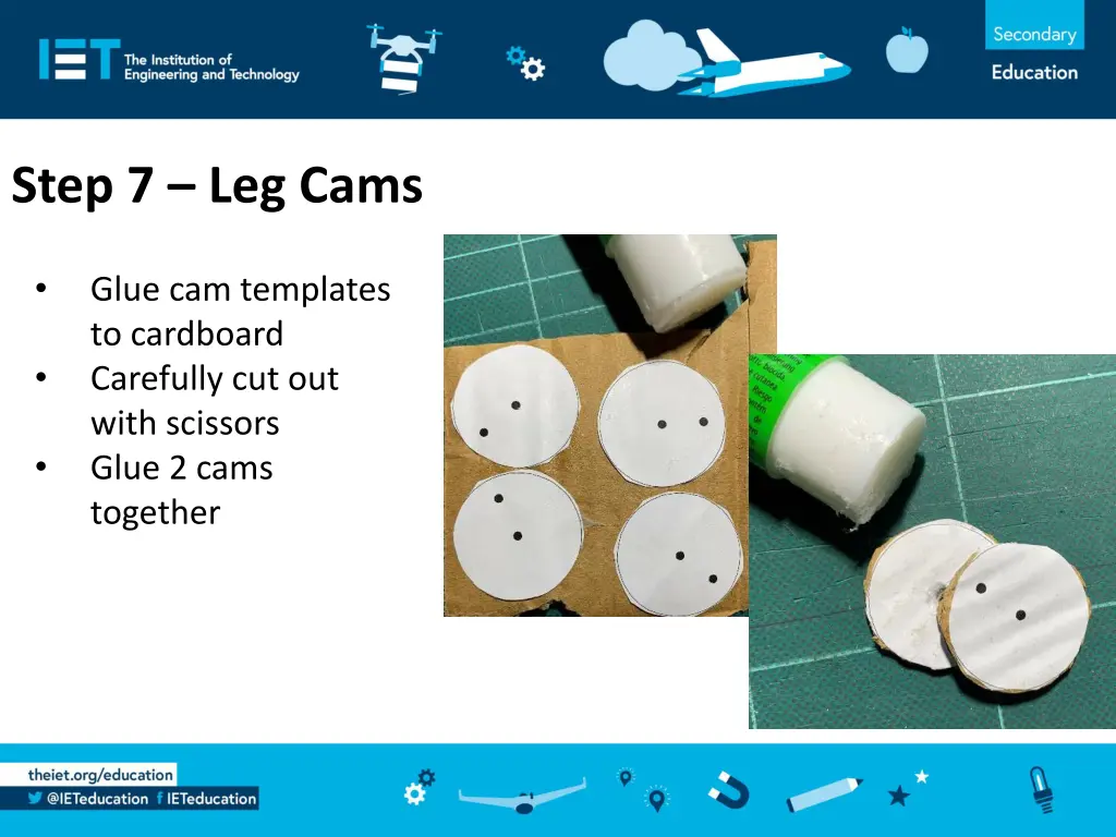 step 7 leg cams