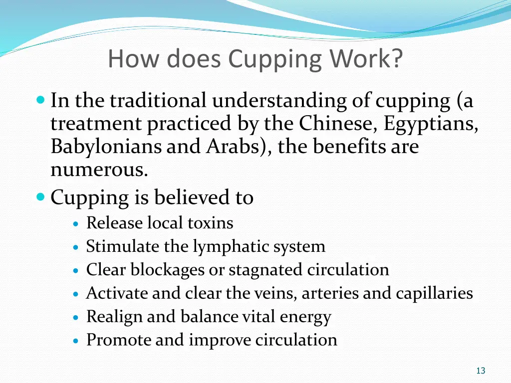 how does cupping work