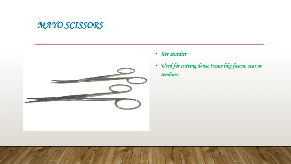 mayo scissors mayo scissors