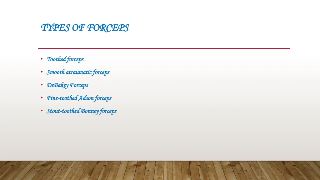 types of forceps types of forceps