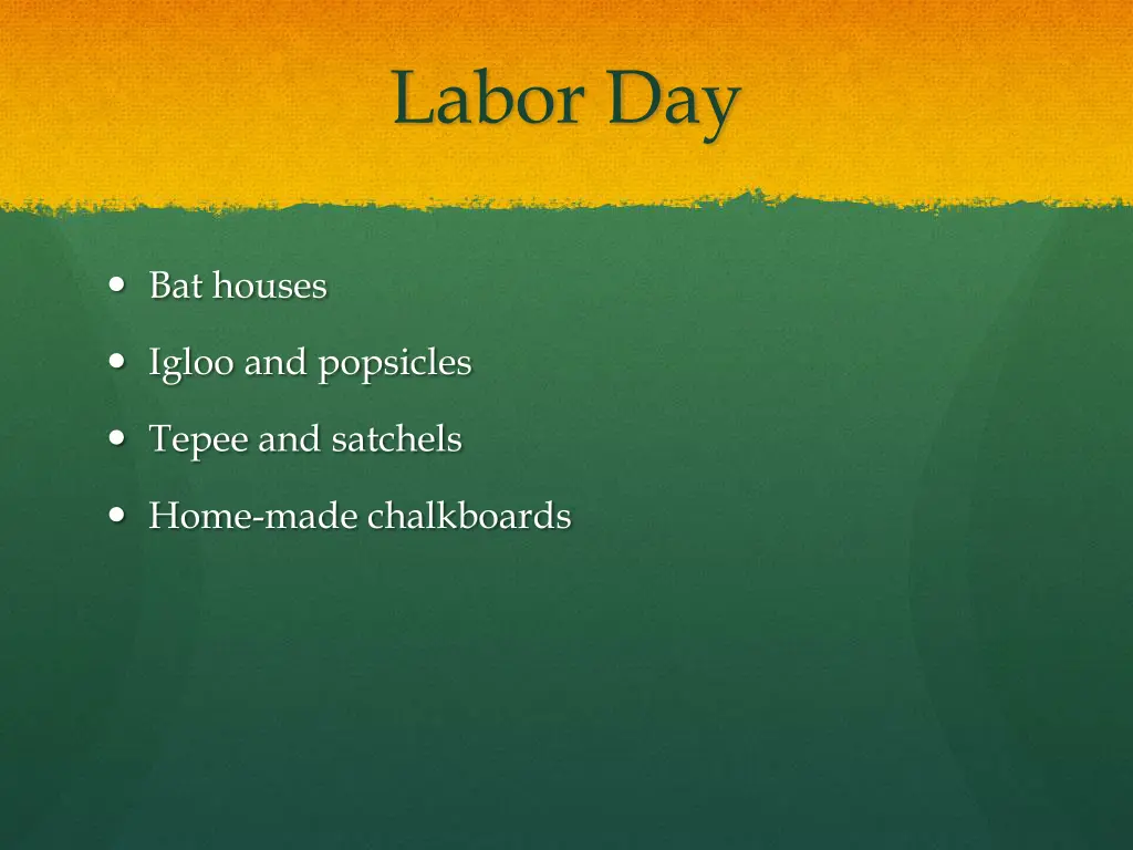 labor day