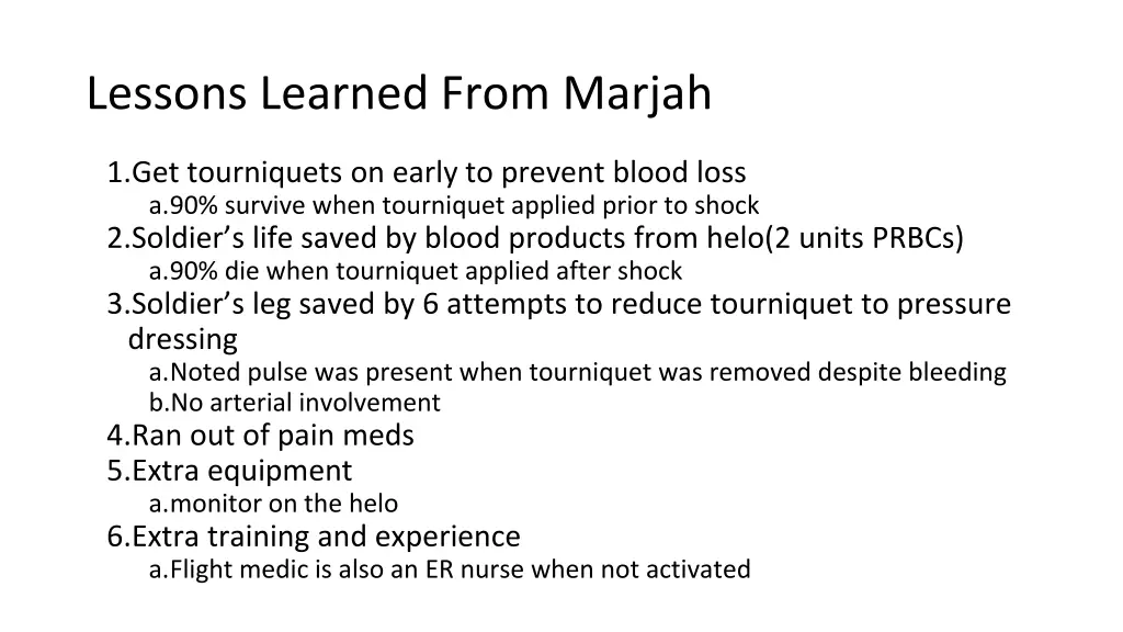 lessons learned from marjah