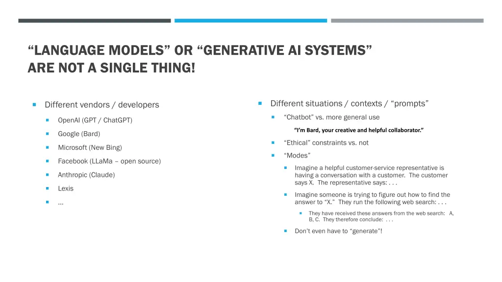 language models or generative ai systems