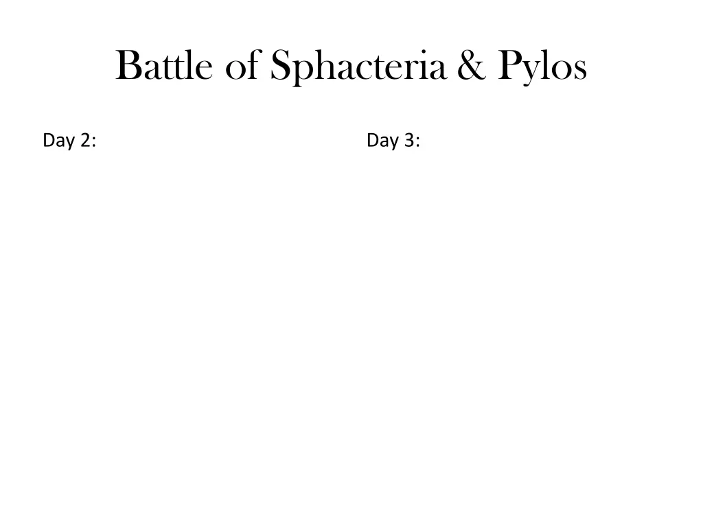 battle of sphacteria pylos