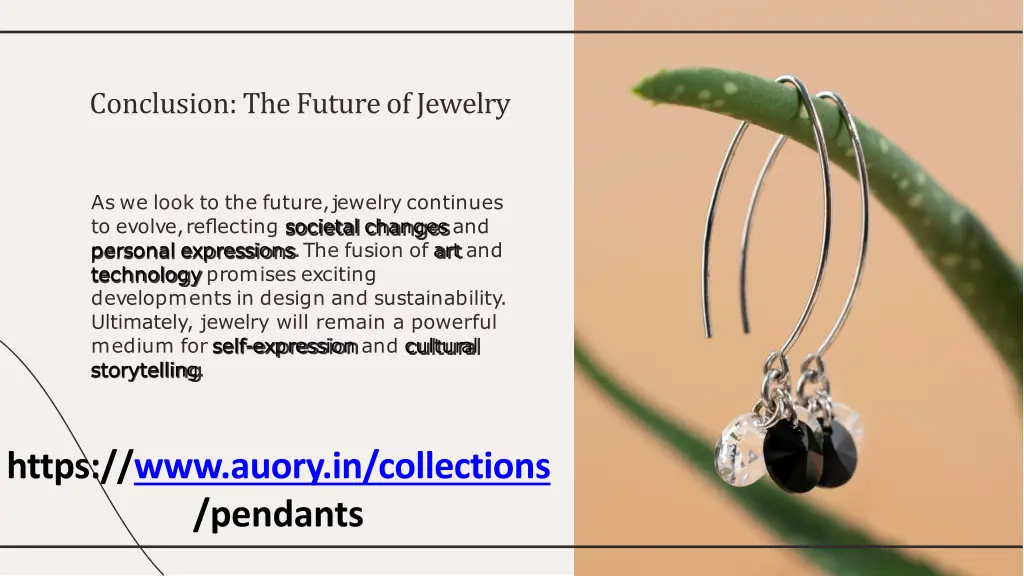 conclusion thefutureofjewelry