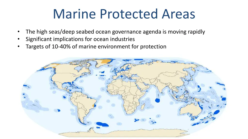 marine protected areas