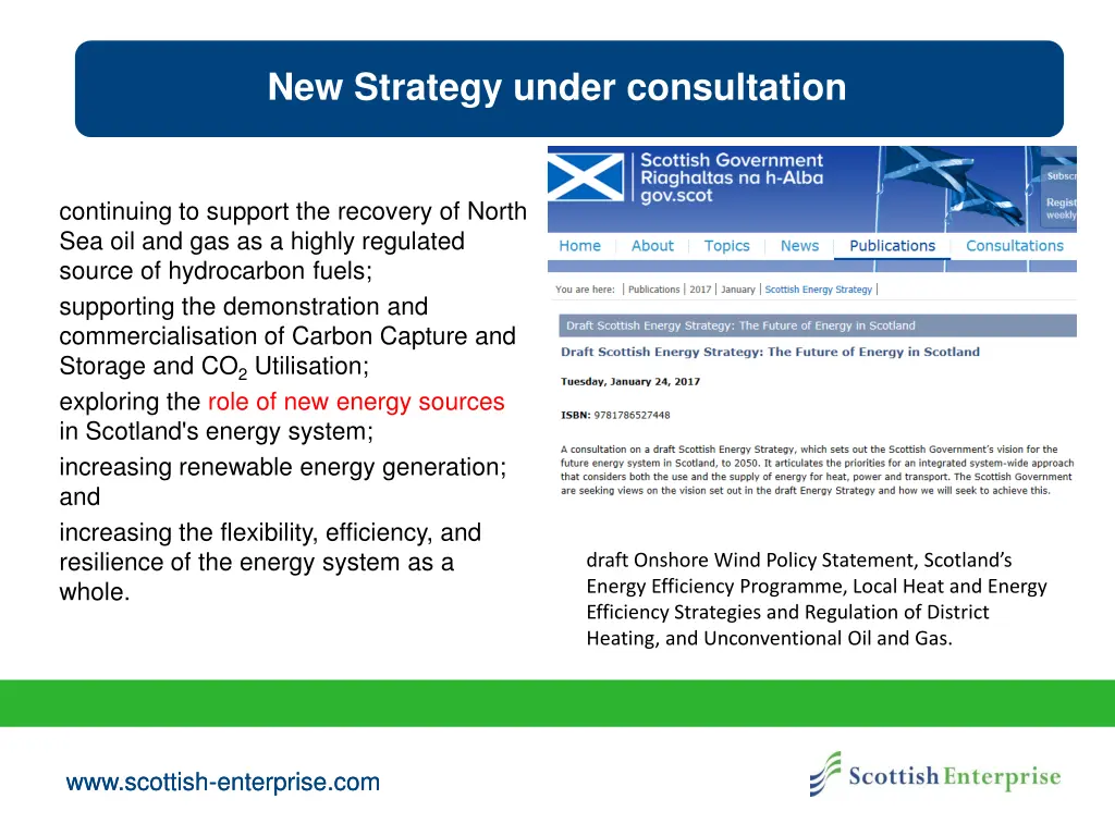 new strategy under consultation