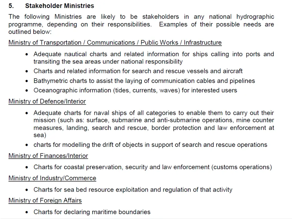 national hydrographic coordinating committee nhcc 6