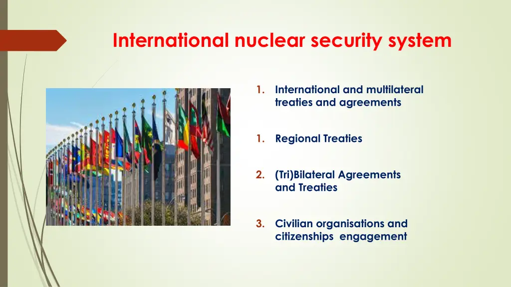 international nuclear security system